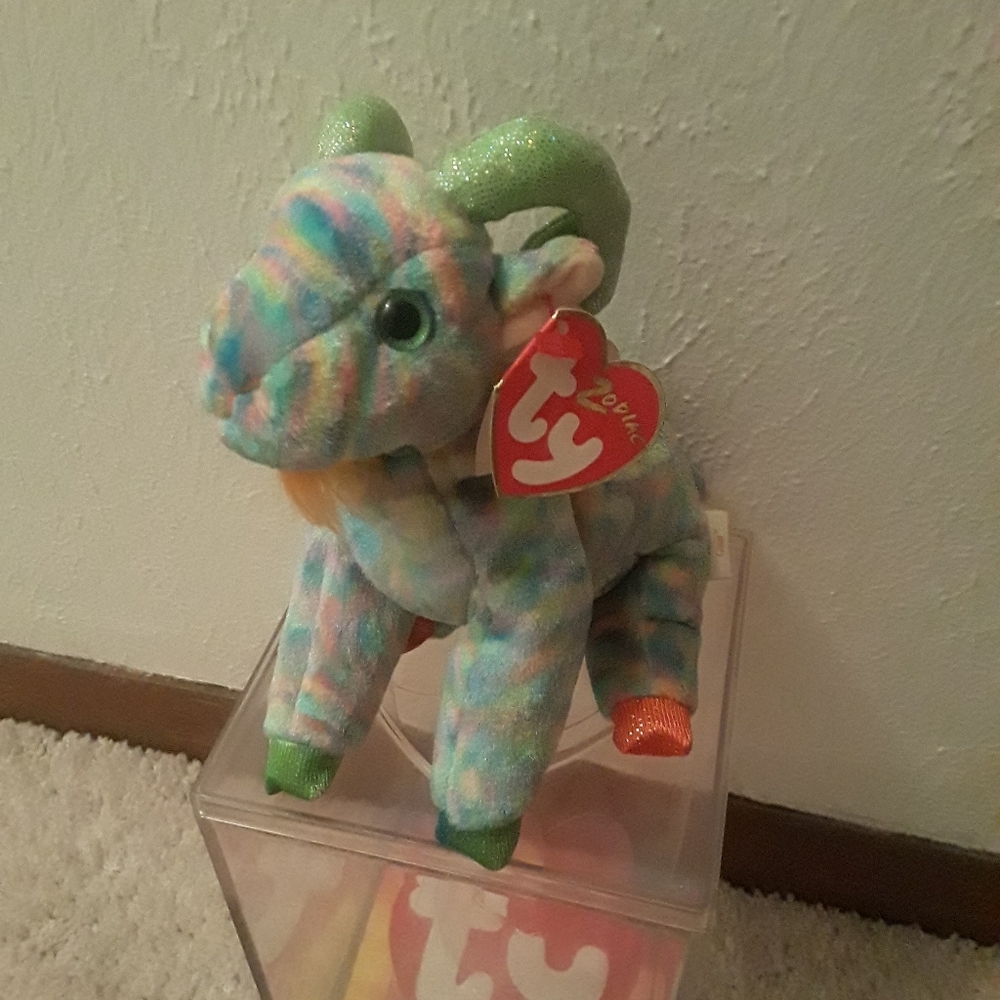 Ty Beanie Baby Chinese Zodiac Rare Goat